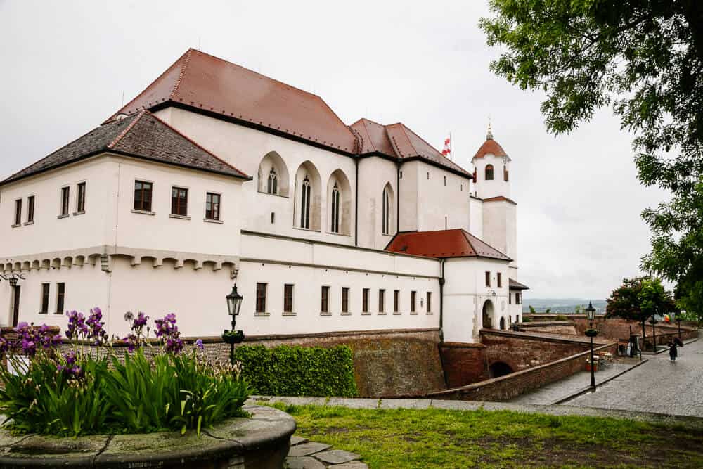 Eine der bekanntesten Sehenswürdigkeiten in Brünn ist die Burg Špilberk.
