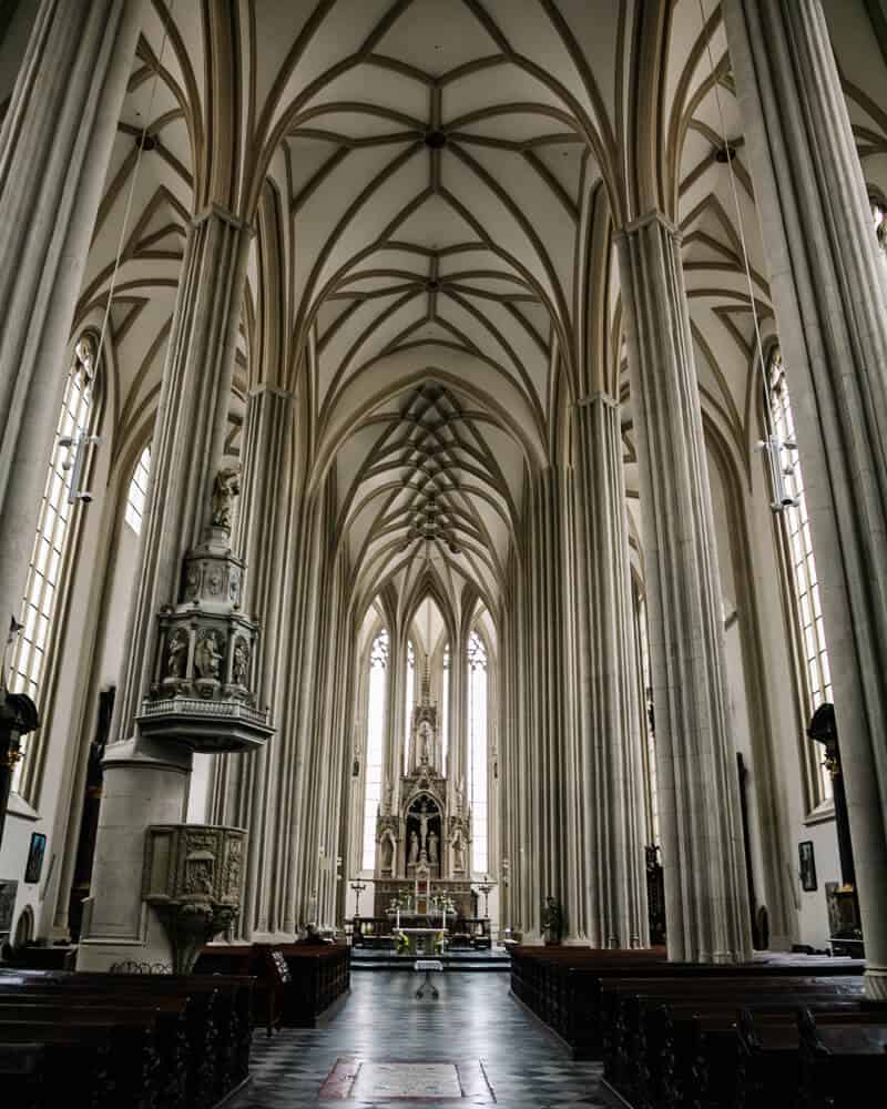 St.-Jakobs-Kirche in Brünn.