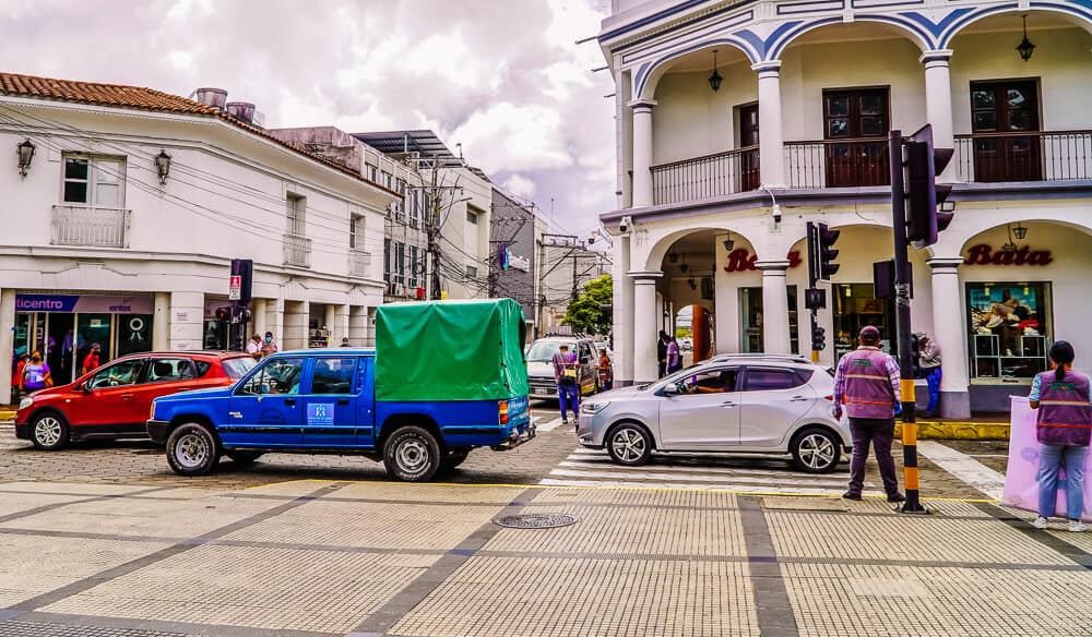 Getting around Santa Cruz de la Sierra is mainly done by taxi, radio taxi, and shared minibuses (collectivos), which are cheap and widely available.